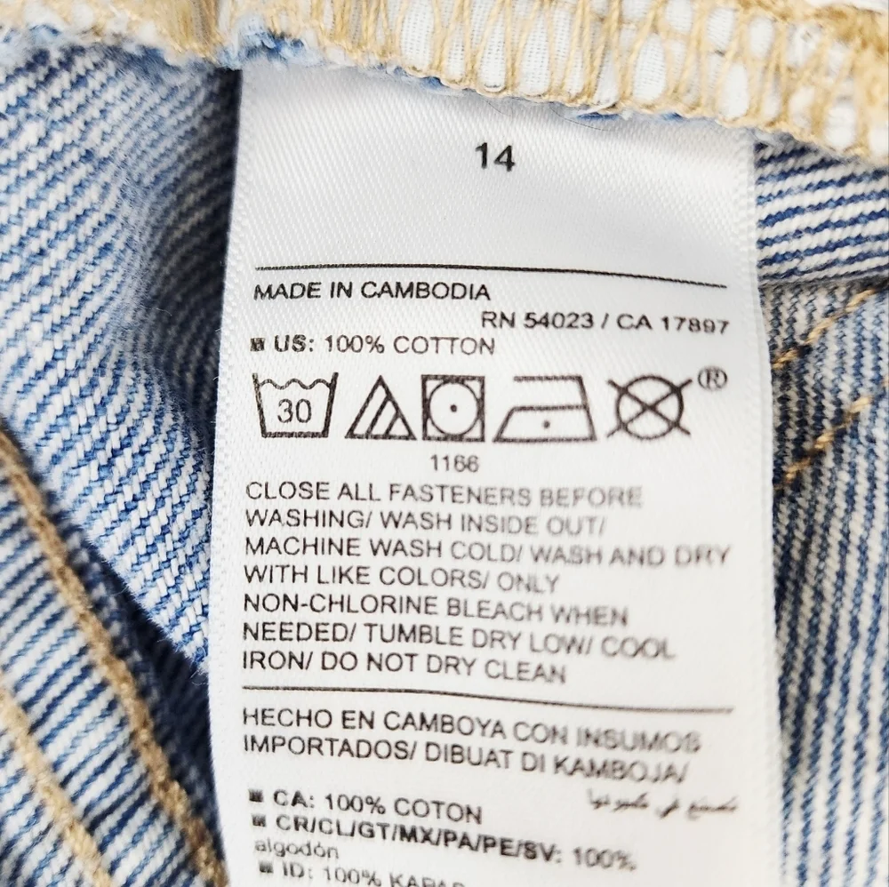 Old Navy High Rise Slouchy Straight Jeans Pants